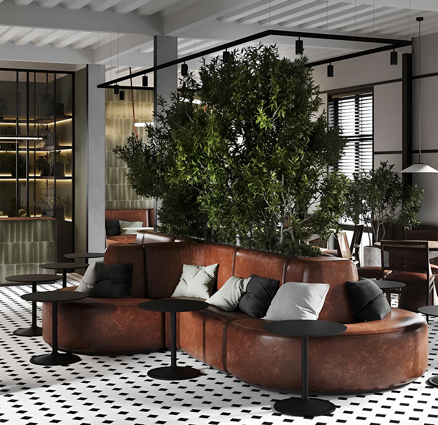 Leather Lounge